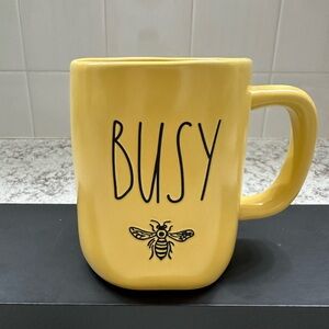 Rae Dunn Yellow Busy Bee Mug